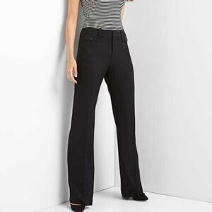 Gap 👖 NWT High Rise Black Baby Boot Pants, 12 Tall